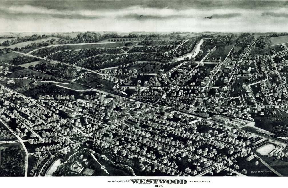 Westwood map - 1924.