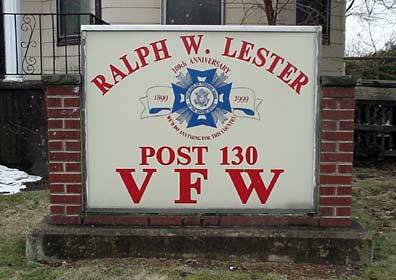 Ralph W. Lester Post 130 VFW.