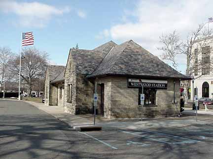 Westwood train station.