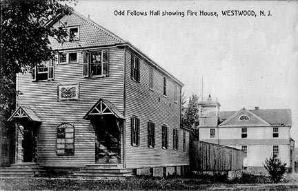 Original Odd Fellows' Hall - Early 1900's.