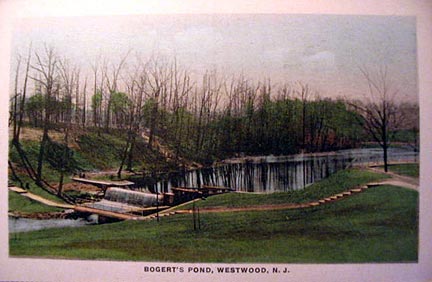 Bogert's Pond - Early 1900's.